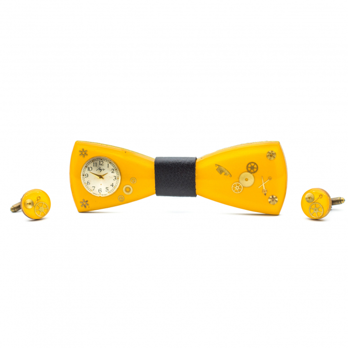 Set Butoni & Papion Sunny Day  [2]