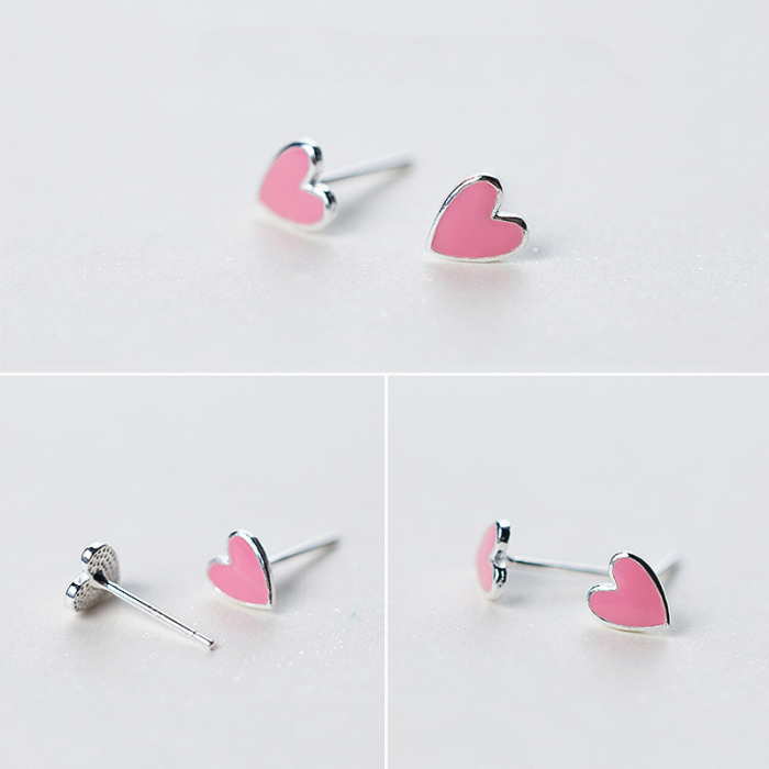Set Cercei PINKY HEART - Argint 925 [3]
