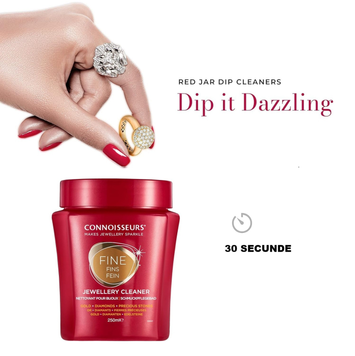 Solutie curatare bijuterii aur platina diamante Connoisseurs - Red Jar Collection [4]