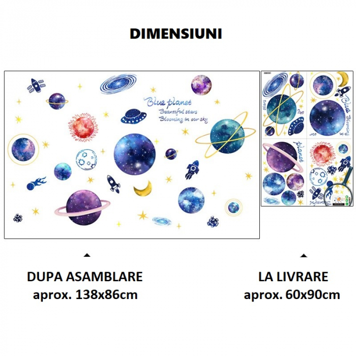Sticker Planetarium - Colectia DecoArt Stickers [4]