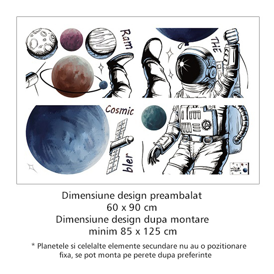 Sticker Explorator Spatial - Colectia DecoArt Stickers [2]
