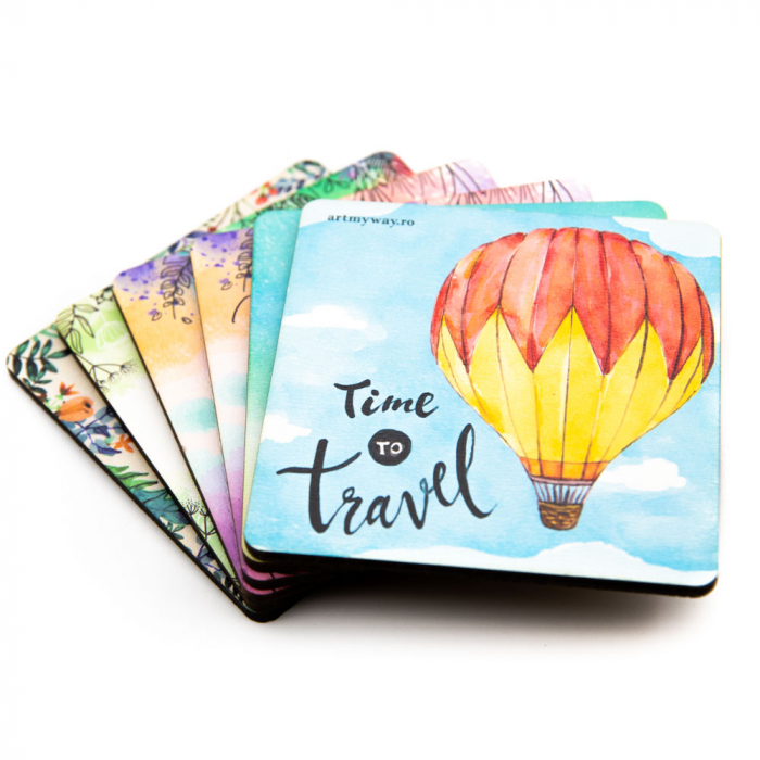 Suport pahar TIME TO TRAVEL [4]