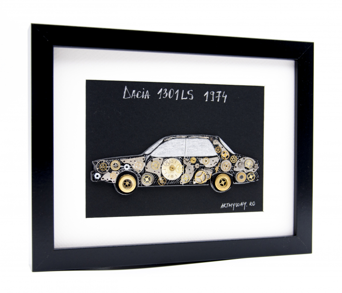 Tablou Dacia 1301LS 1974 - Colectia ART my Cars [3]