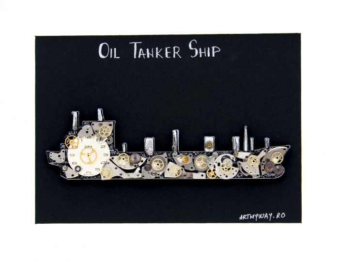 Tablou Tanc Petrolier  - Colectia SteamWall [2]
