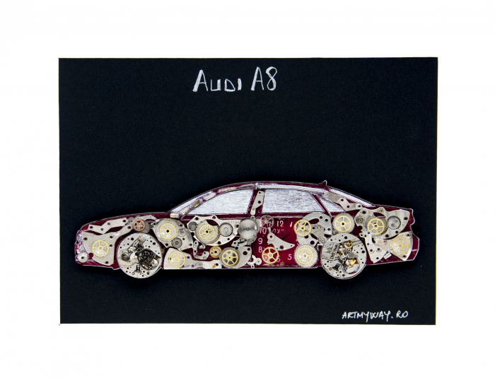 Tablou Audi A8  Colectia ART my Cars [4]