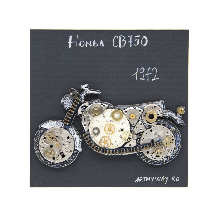 Tablou Honda CB750 1972 - Colectia Born to Ride [3]