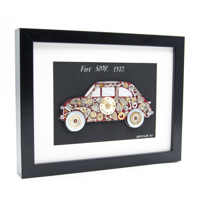 Tablou Fiat 500 1972-Colectia ART my Cars [3]