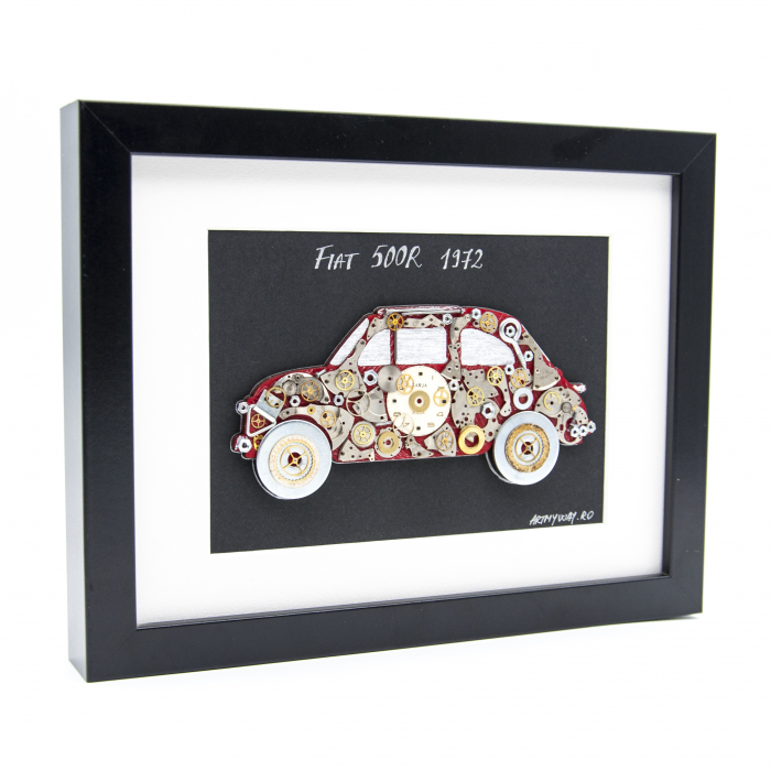 Tablou Fiat 500 1972-Colectia ART my Cars [4]