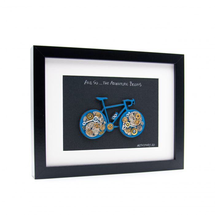 Tablou Bicicleta Albastra  - Colectia SteamWall [2]
