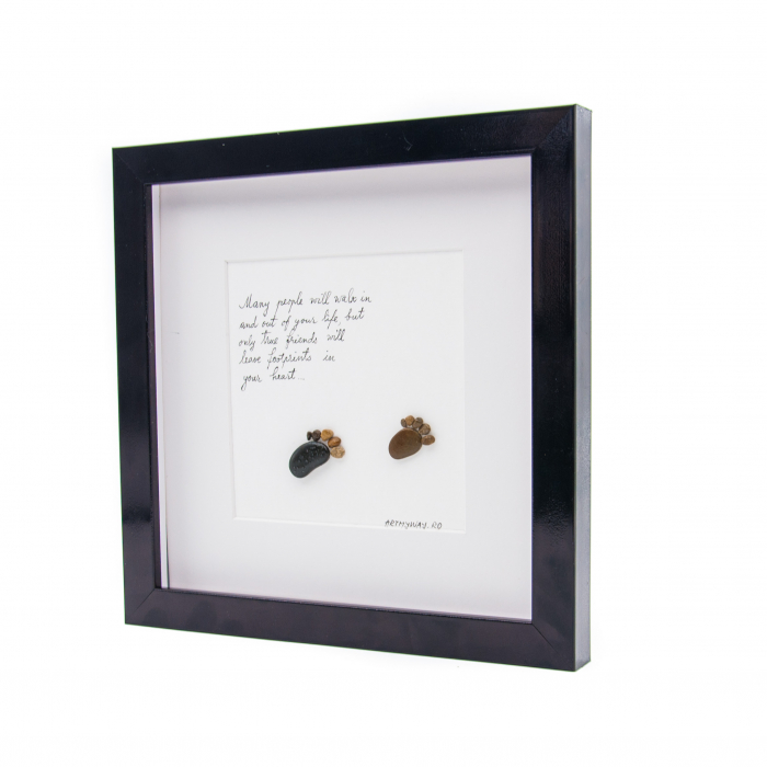 Tablou True Friends  - Colectia Pebble Art [2]