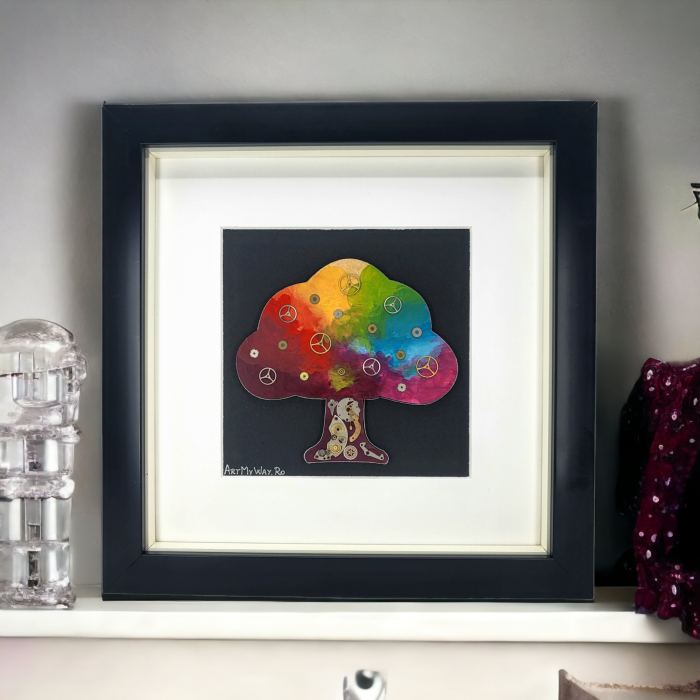 Tablou Rainbow Tree - Colectia SteamWall [3]
