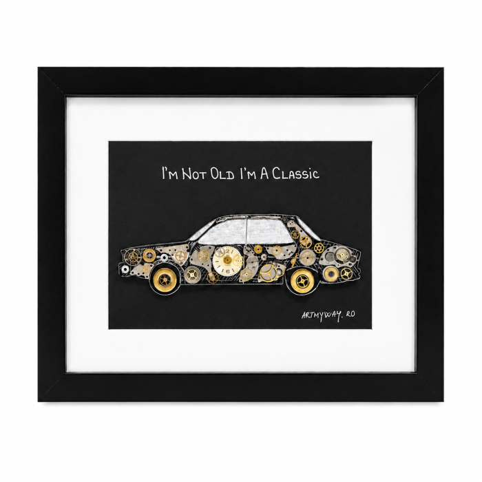 Tablou Dacia 1300 I'm Not Old I'm a Classic | ART my Cars | ArtMyWay [4]