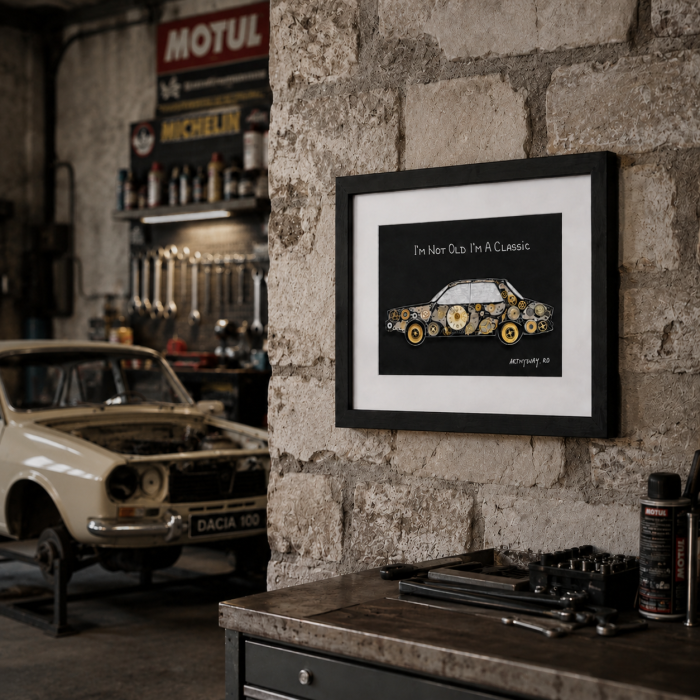 Tablou Dacia 1300 I'm Not Old I'm a Classic | ART my Cars | ArtMyWay [2]