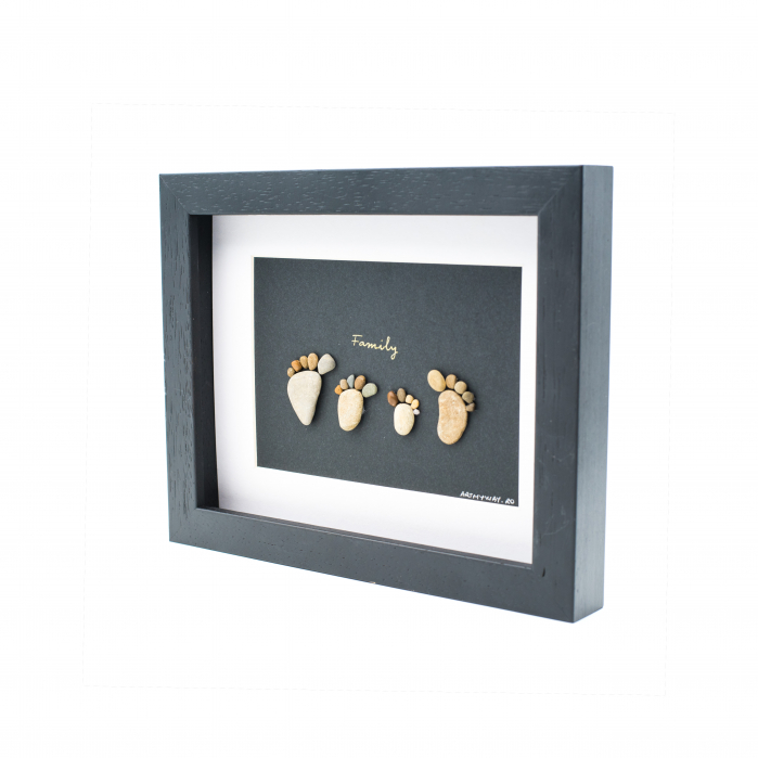 Tablou My Family 4- Colectia Pebble Art [2]