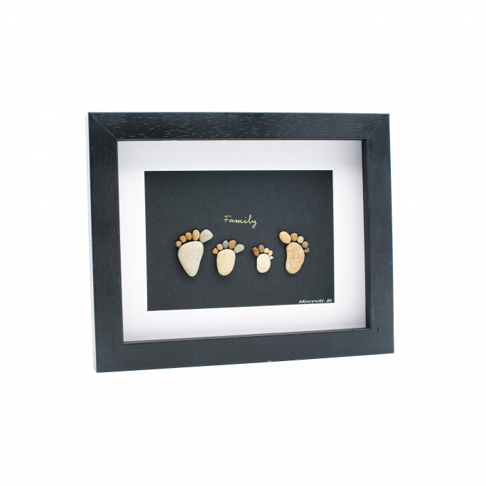 Tablou My Family 4- Colectia Pebble Art [3]