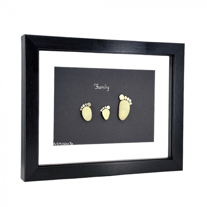 Tablou My Family  - Colectia Pebble Art [4]