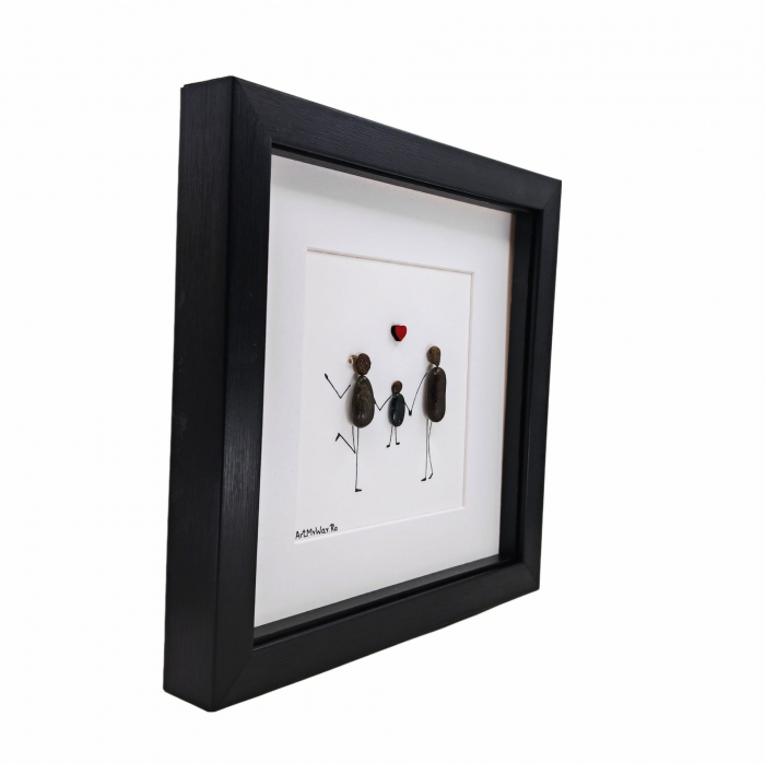 Tablou Our Family 3 - Colectia Pebble Art [3]
