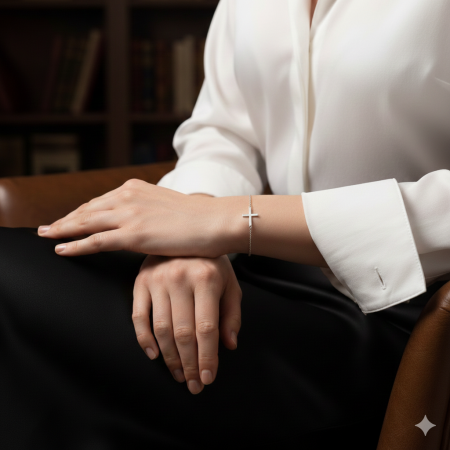 Bratara Little Cross - Argint 925 [1]