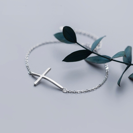 Bratara Little Cross - Argint 925 [2]