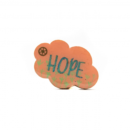 Broșe - Brosa Lemn HOPE