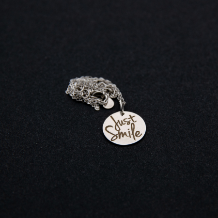 Coliere - Colier JUST SMILE - Argint 925 placat cu aur