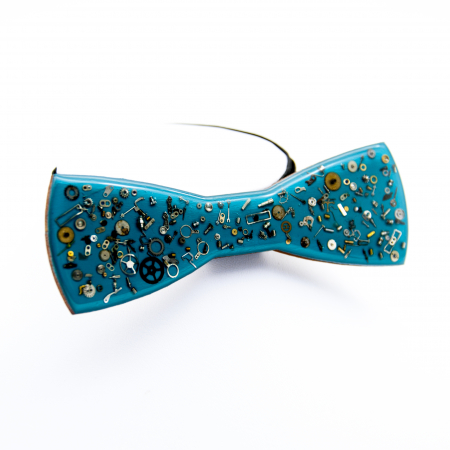 Papion Turquoise Lemn Statement [1]