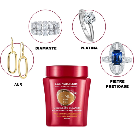 Solutie curatare bijuterii aur platina diamante Connoisseurs - Red Jar Collection [1]