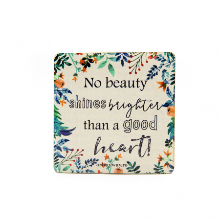 Decoratiuni - Suport pahar GOOD HEART