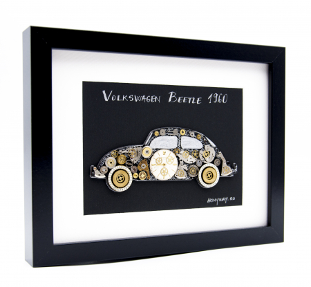 Tablou Volkswagen Beetle 1960  Colectia ART my Cars [1]
