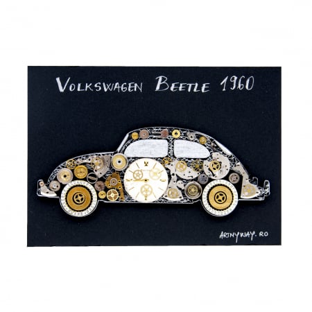 Tablou Volkswagen Beetle 1960  Colectia ART my Cars [2]