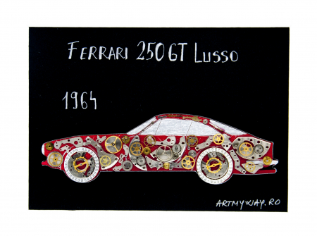 Tablou Ferrari 250GT Lusso 1964 - Colectia ART my Cars [1]