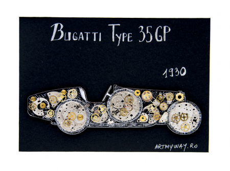Tablou Bugatti 35 GP 1930 - Colectia ART my Cars [2]