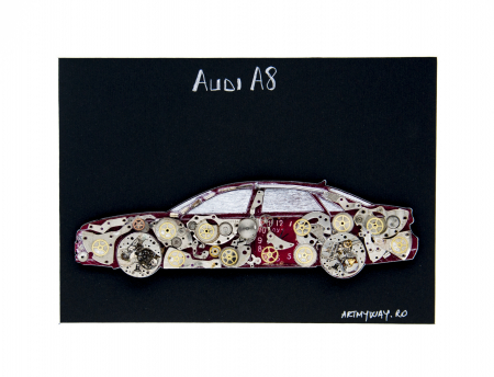 Tablou Audi A8  Colectia ART my Cars [3]