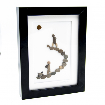 Tablou Keep Walking - Colectia Pebble Art [2]