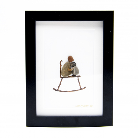 Pebble Art - Tablou Crazy Little Thing Called Love - Colectia Pebble Art