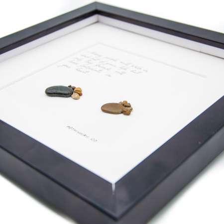 Tablou True Friends  - Colectia Pebble Art [3]