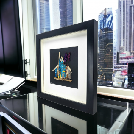 Tablou Living in the City - Colectia Pebble Art [1]