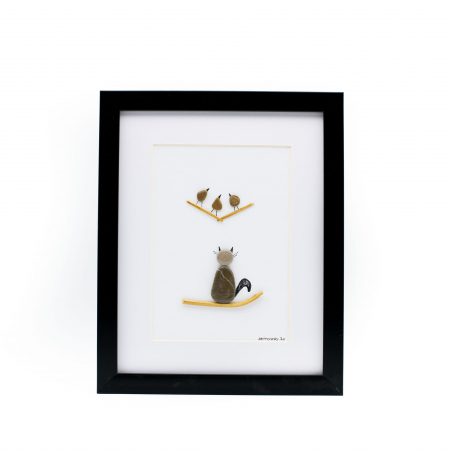 Tablouri cu Pietre de Rau / Pebble Art - Tablou DESIRE