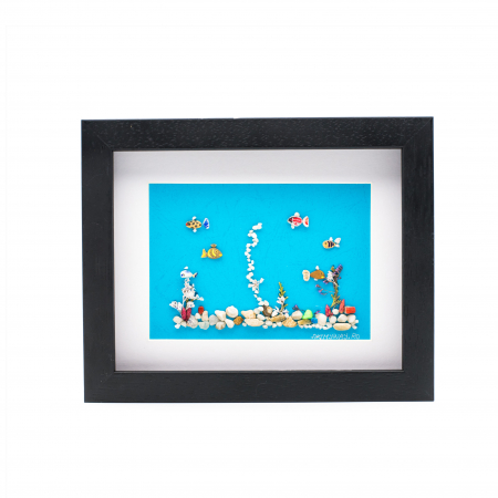 Pebble Art - Tablou Aquarium - Colectia Pebble Art