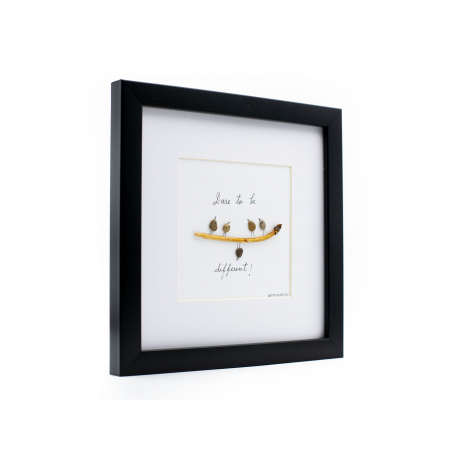 Tablou Dare to be Different - Colectia Pebble Art [1]