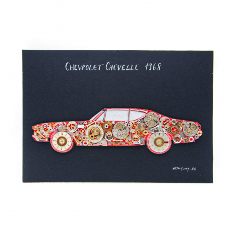 Tablouri - Tablou CHEVROLET CHEVELLE 1968 - Colectia ART my Cars