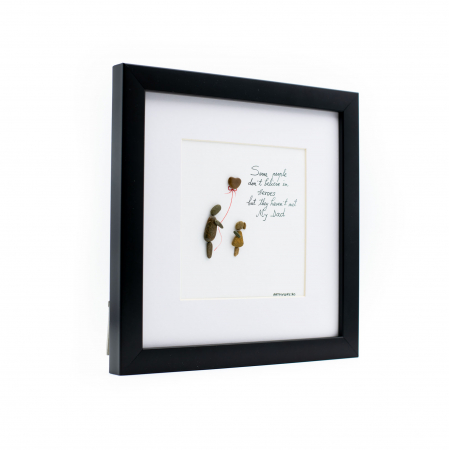 Tablou My Dad, My Hero - Colectia Pebble Art [1]