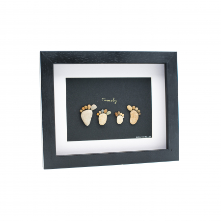 Tablou My Family 4- Colectia Pebble Art [2]