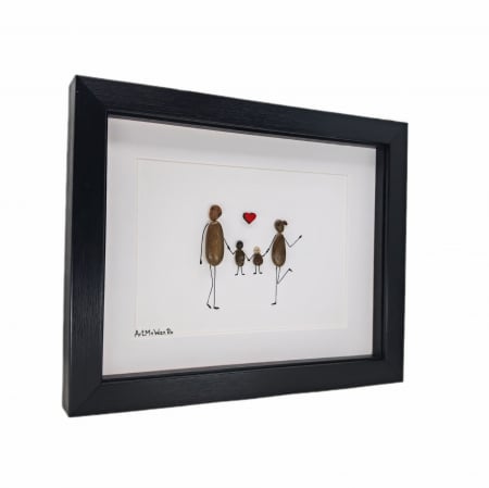 Tablou Our Family 4 - Colectia Pebble Art [1]
