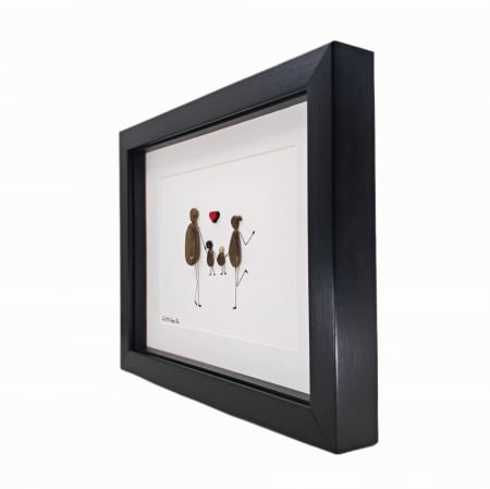 Tablou Our Family 4 - Colectia Pebble Art [2]
