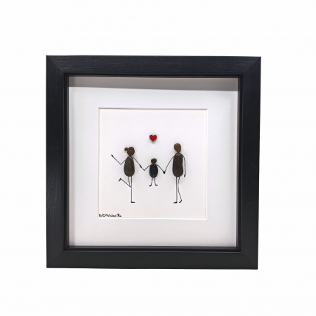 Tablouri - Tablou Our Family 3 - Colectia Pebble Art