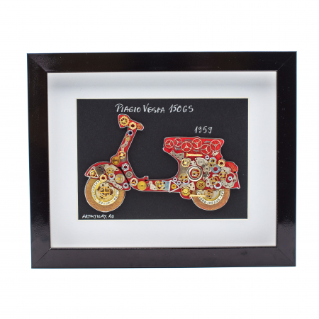 Tablou Piagio VESPA 150GS - Colectia Born to Ride [2]