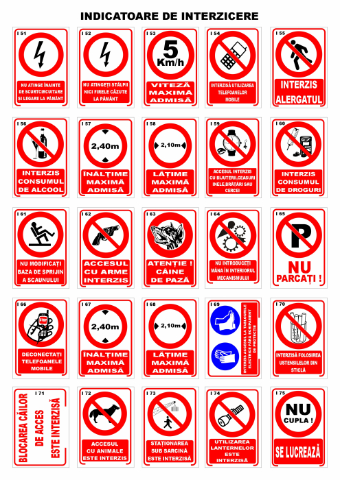 AUTOCOLANTE DE INTERZICERE [3]