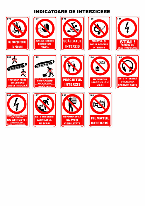 AUTOCOLANTE DE INTERZICERE [4]