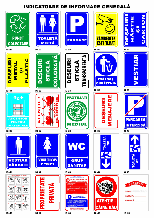AUTOCOLANTE DE INFORMARE GENERALA [2]